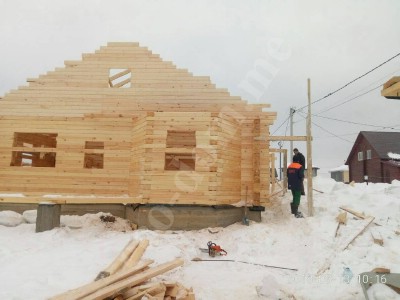 Строительство домов под усадку в Ступино
