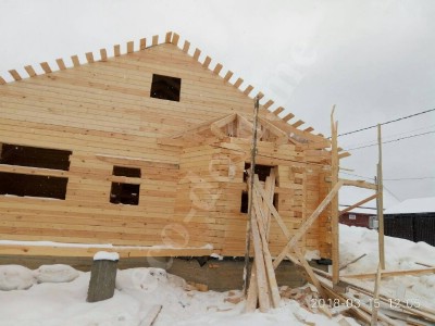 Строительство домов под усадку в Ступино