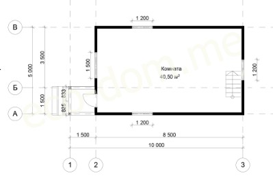 Проект дома из бруса № 146