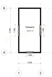 Проект дома из бруса № 148
