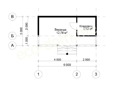 Проект бытовки №5
