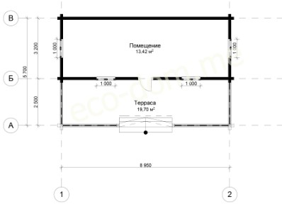 Проект элитного дома 5х9 № ЭД-110