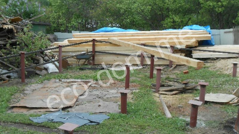 Свайновинтовой фундамент во Фрязино