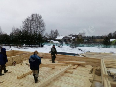 Дом из бревна под ключ в Электроуглях