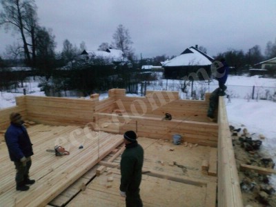 Дом из бревна под ключ в Электроуглях