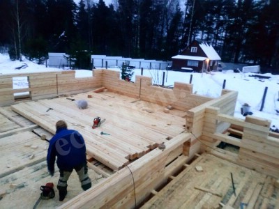Дом из бревна под ключ в Электроуглях