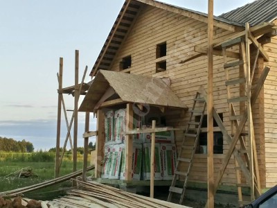 Строительство домов под усадку в Коломне