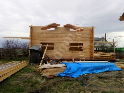 Строительство домов под усадку в Подольске