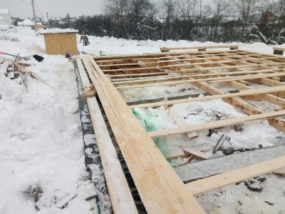 Строительство домов под усадку в Сергиевом посаде