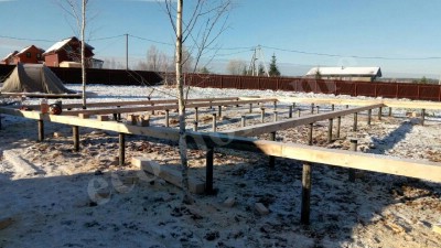 Свайновинтовой фундамент в Жуковском