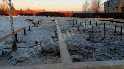 Свайновинтовой фундамент в Жуковском