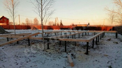 Свайновинтовой фундамент в Жуковском