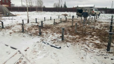 Свайновинтовой фундамент в Жуковском