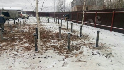 Свайновинтовой фундамент в Жуковском