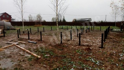 Свайновинтовой фундамент в Жуковском