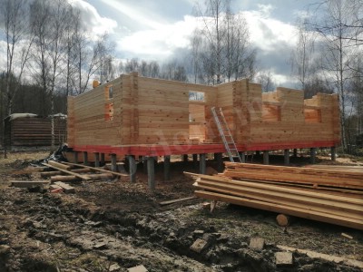 Дом из бруса под ключ в Гусь-Хрустальном