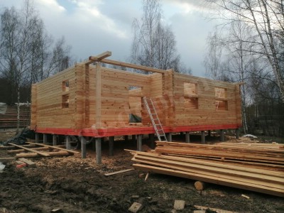 Дом из бруса под ключ в Гусь-Хрустальном