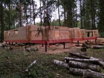 Дом из бревна под ключ в Борисоглебске