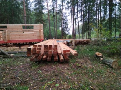 Дом из бревна под ключ в Димитровграде