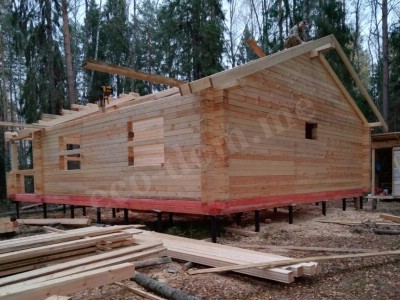 Дом из бревна под ключ в Железногорске