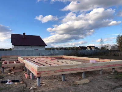 Дом из бревна под ключ в Самаре