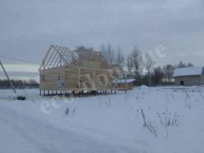 Дом из бруса под ключ в Краснозаводске