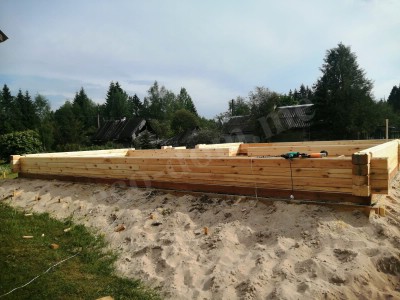 Ленточный фундамент в Пушкино