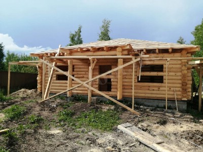 Дом из клееного бруса под ключ в Коломне