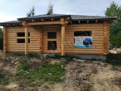 Дом из клееного бруса под ключ в Коломне
