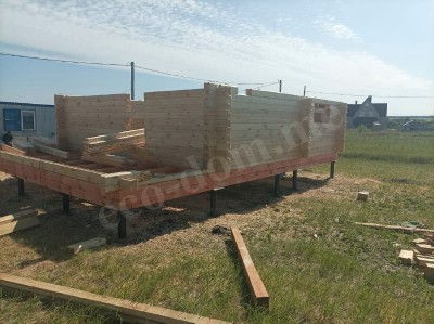 Дом из клееного бруса под ключ в Обнинске