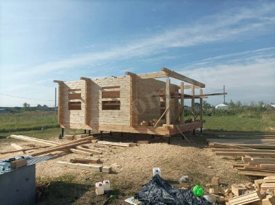Дом из клееного бруса под ключ в Новочебоксарске