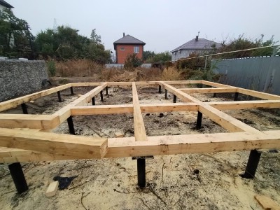 Дом из бруса под ключ в Санкт-Петербурге