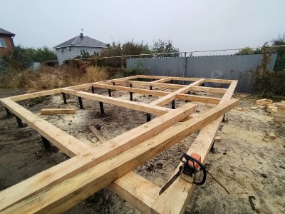 Ленточный фундамент в Старом Осколе