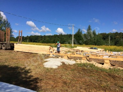 Дом из бревна под ключ в Зарайске