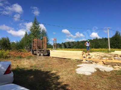 Дом из бруса под ключ в Электроуглях