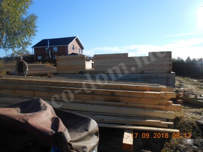 Дом из бруса под ключ в Яхроме