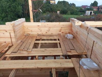 Дом из клееного бруса под ключ в Гатчине