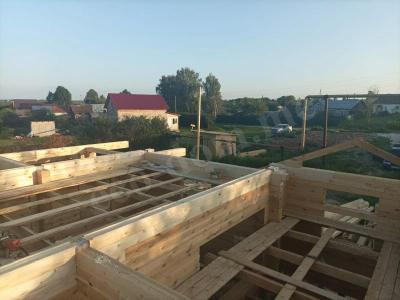 Дом из клееного бруса под ключ в Гатчине