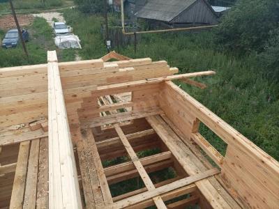 Дом из клееного бруса под ключ в Гатчине