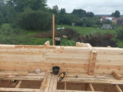 Дом из клееного бруса под ключ в Гатчине