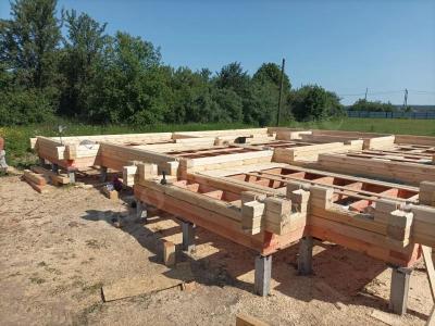 Дом из клееного бруса под ключ в Мичуринске