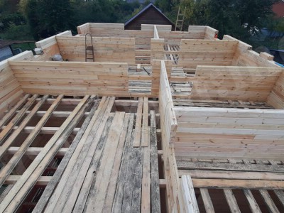 Строительство домов под усадку в Альметьевске