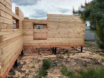 Дом из бруса под ключ в Мурино