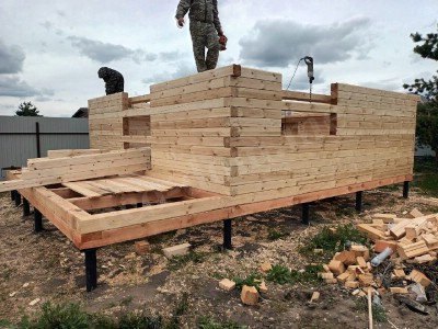 Дом из бруса под ключ в Пскове