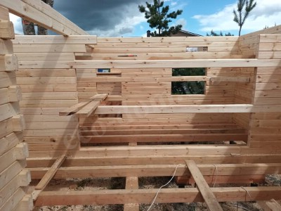 Дом из бруса под ключ в Пскове