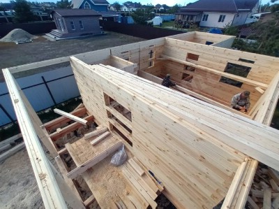 Дом из бруса под ключ в Пскове