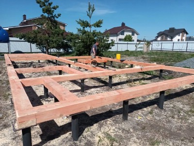 Дом из бруса под ключ в Пскове