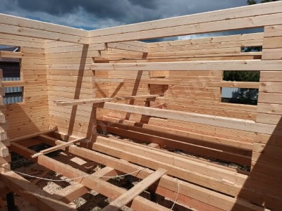 Дом из бруса под ключ в Пскове