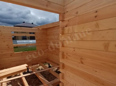 Дом из бруса под ключ в Пскове