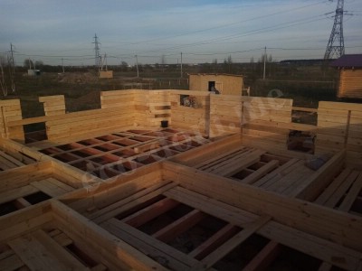 Дом из клееного бруса под ключ в Альметьевске